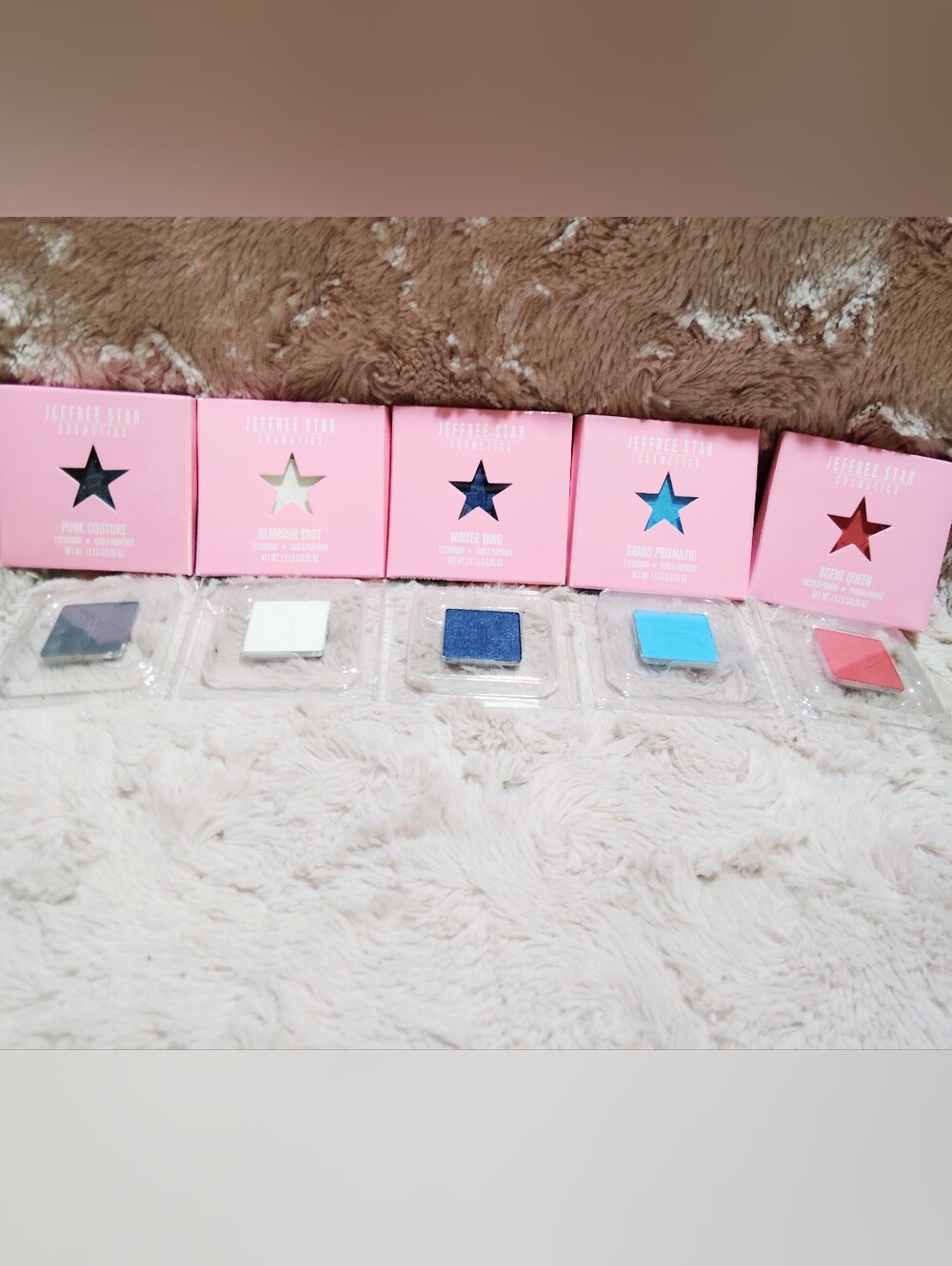 NEW!! Jeffree Star Single Eyeshadows, BUNDLE OF 5!!